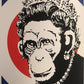 After Banksy - Monkey Queen