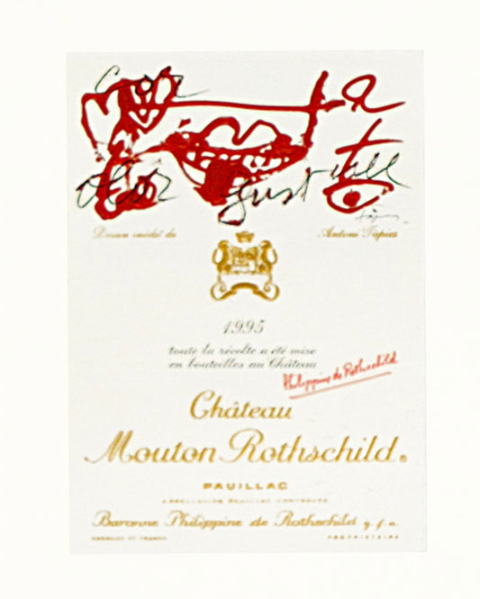 Antoni Tapies - Dessin inedite de Antoni Tapies
