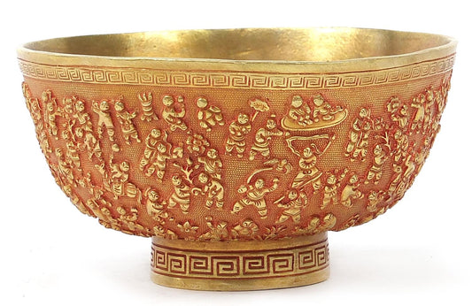 Vintage Chinese Gilt Bowl