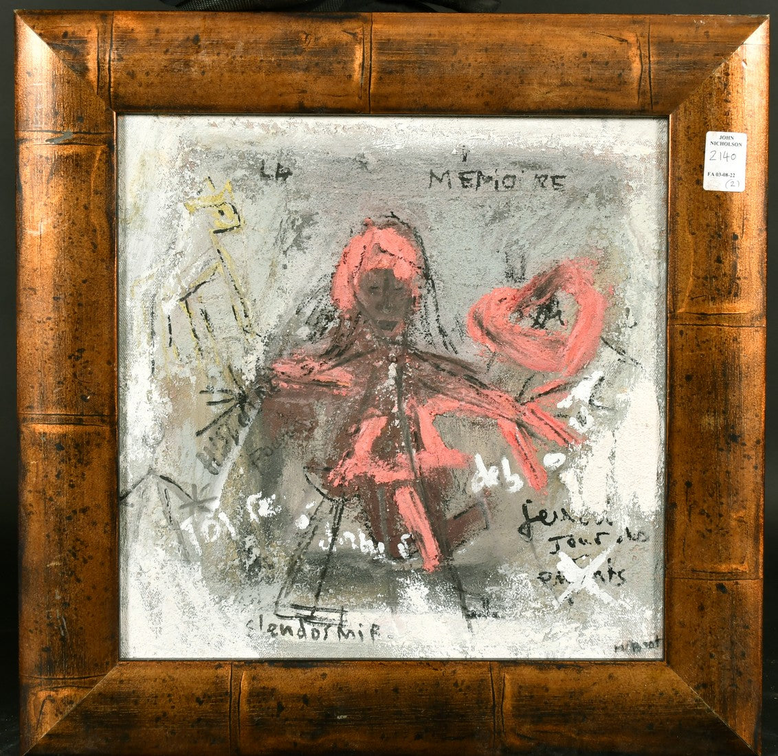 M.Brot - A pair of modern figural studies