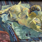 Sharman Green Nude Female Sunbathing on Beach