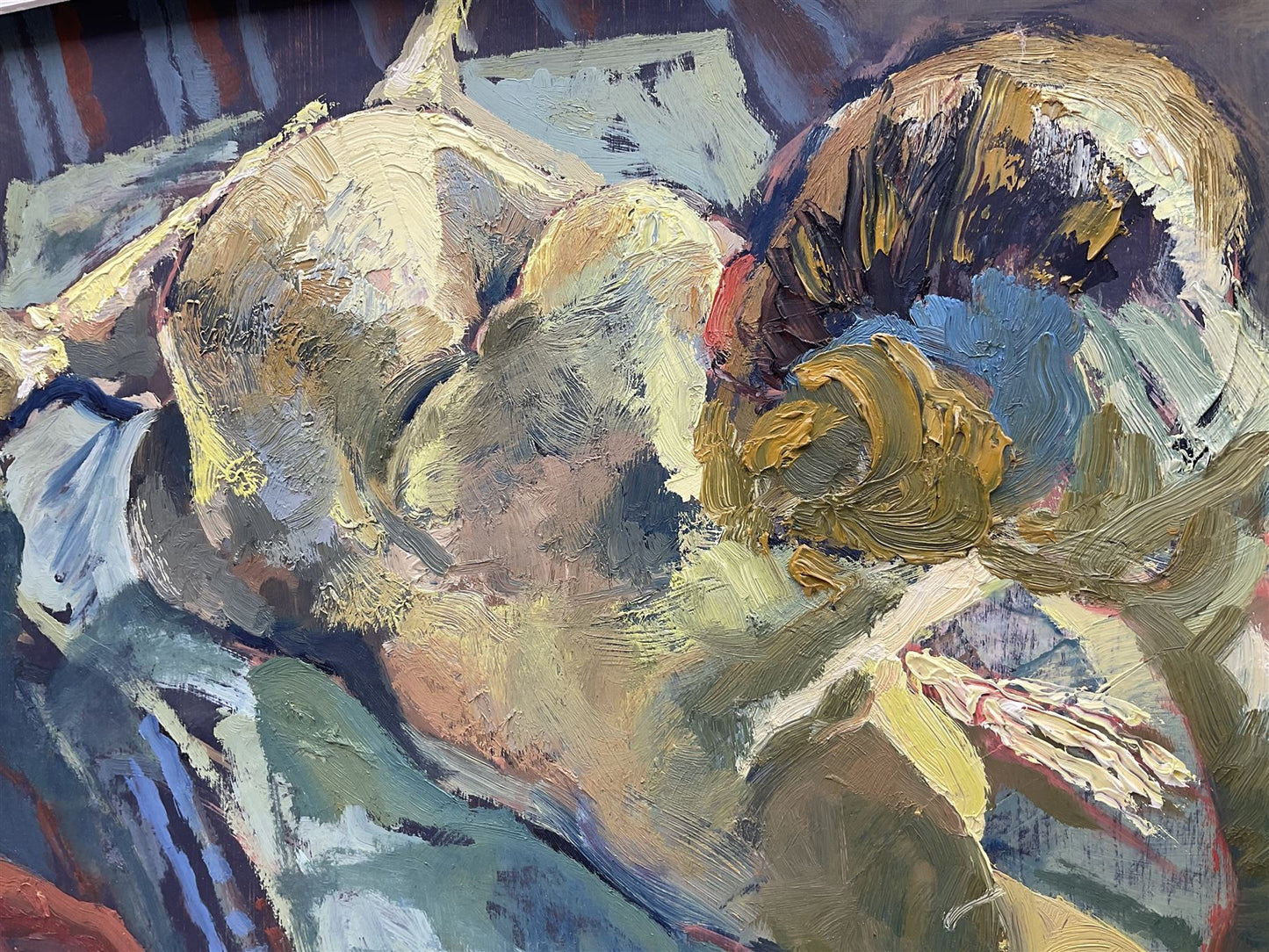 Sharman Green Nude Female Sunbathing on Beach