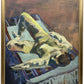 Sharman Green - Reclining Female Nude Sunbathing on Lounger