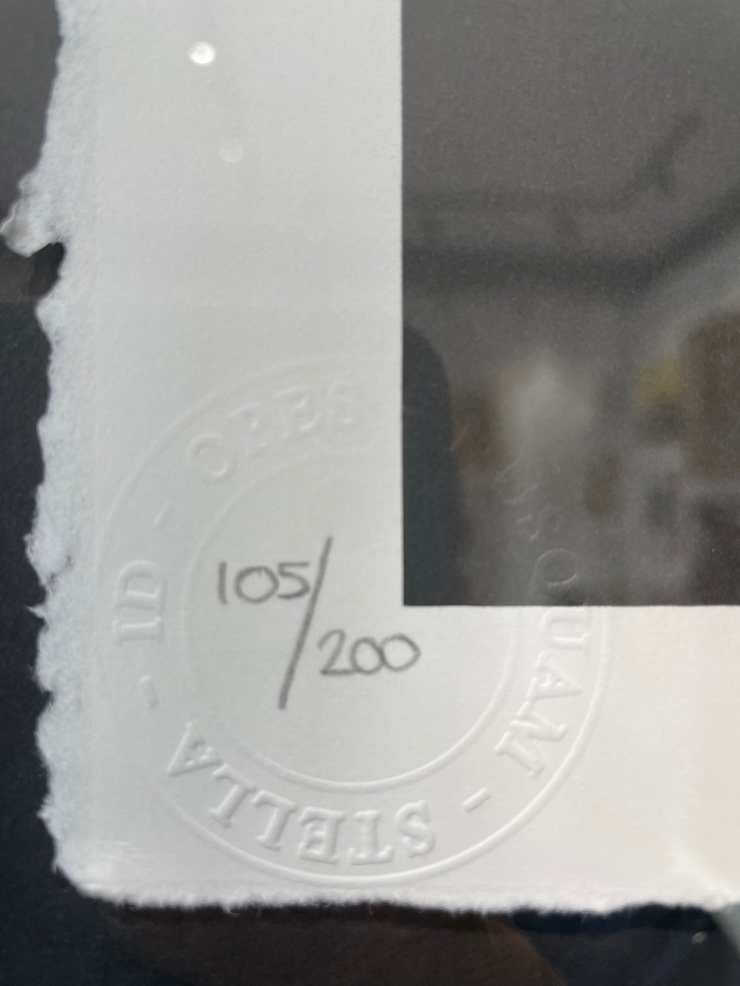Eelus - Sinner. Signed by the artist and number 105/200
