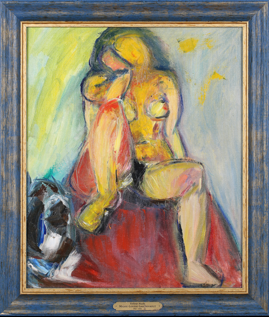 Marie-Louise Garnavault - Yellow Nude