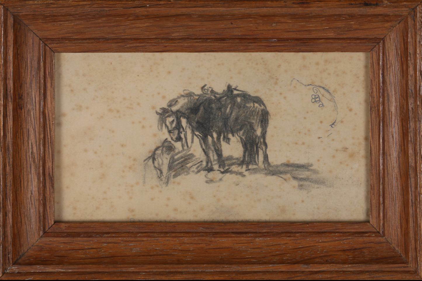 Attributed to Lucy Kemp-Welch - Study of a Horse