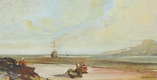 Robert Hope - Figures on a beach