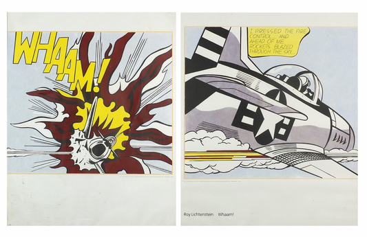 After Roy Lichtenstein - Whaam!