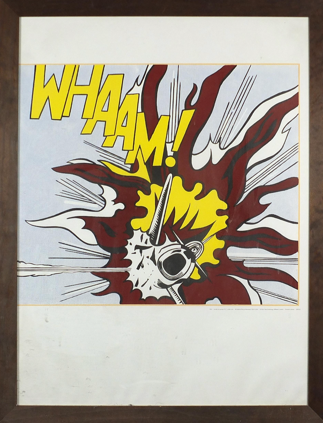After Roy Lichtenstein - Whaam!