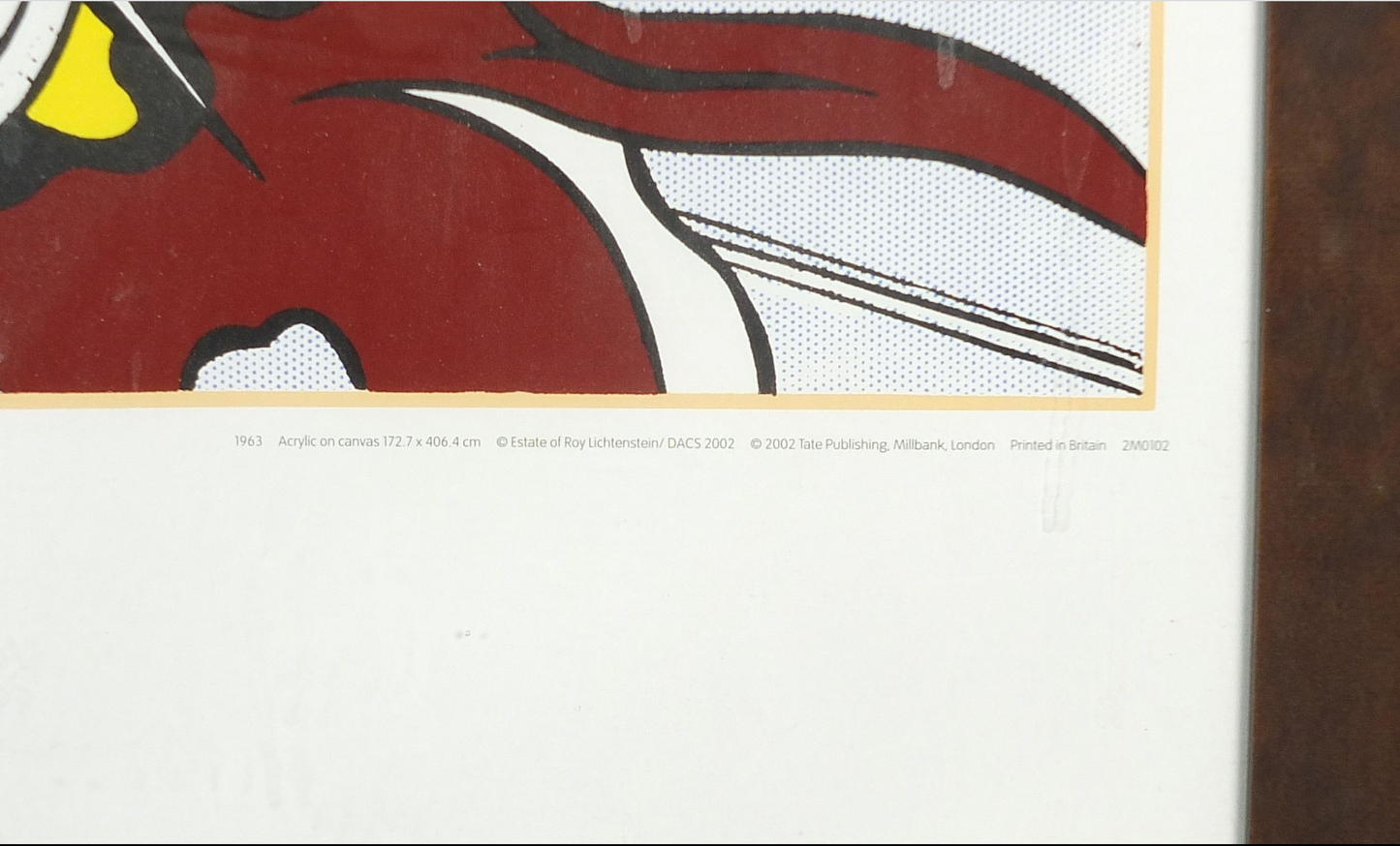 After Roy Lichtenstein - Whaam!