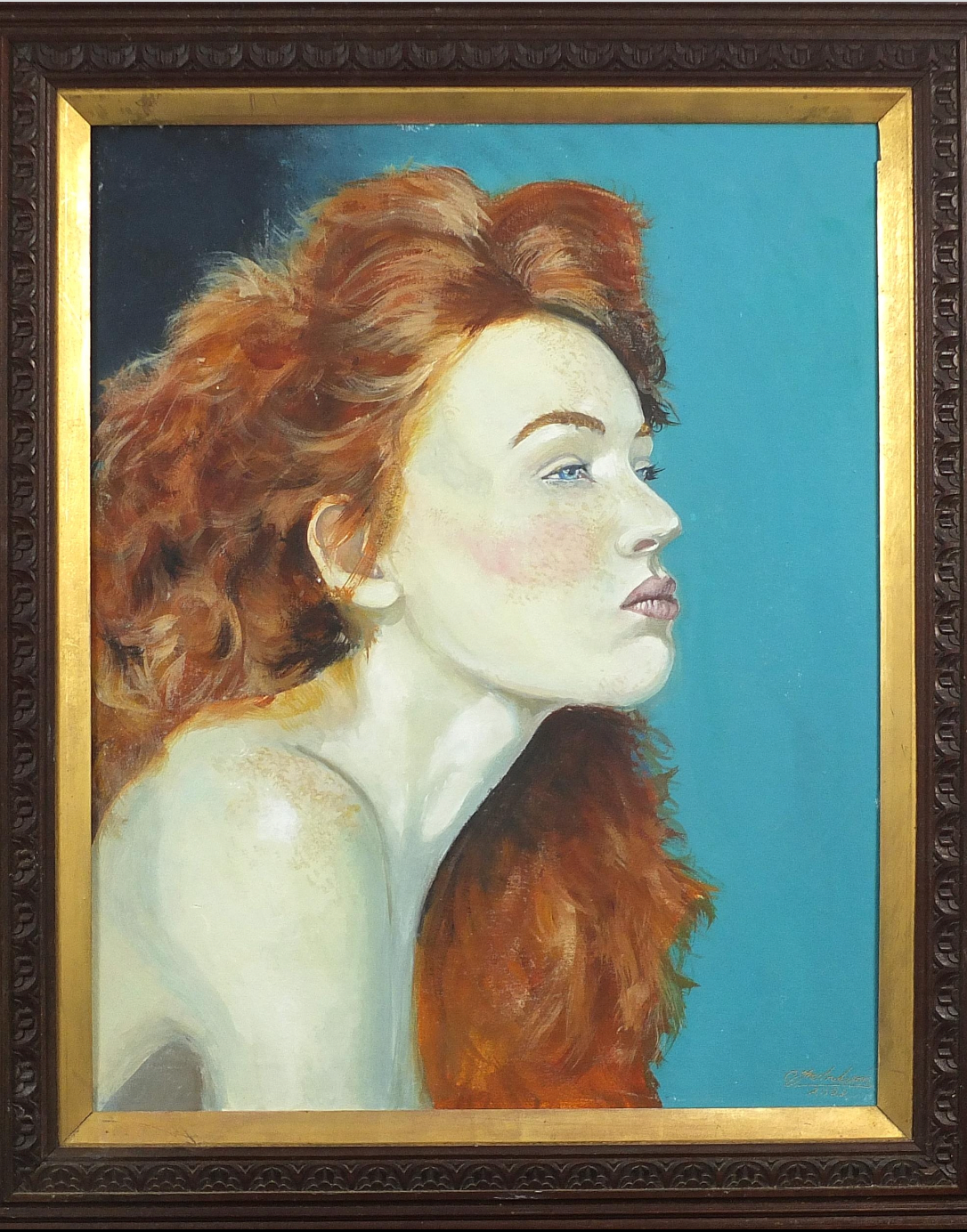 Clive Fredriksson - Portrait of a red haired female