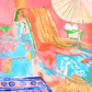 Andrea Tana - Study of a Chaise Longue with a Parasol & The companion piece