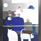 R.A. Webb (b. 1963) - Barbershop II