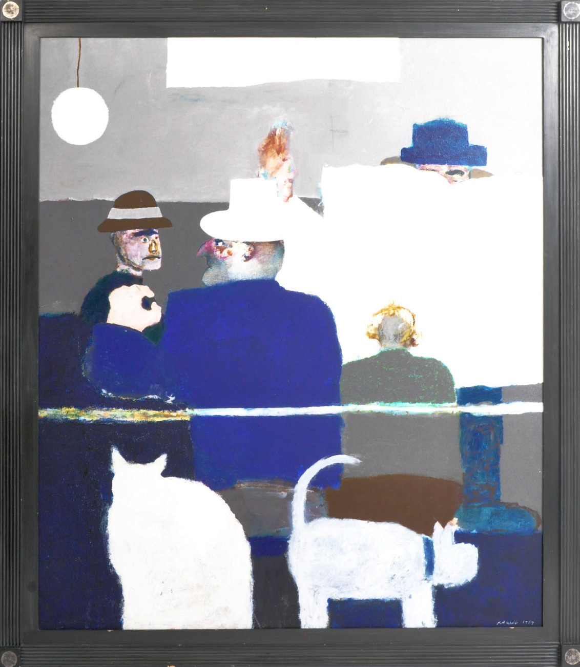 R.A. Webb (b. 1963) - Barbershop II