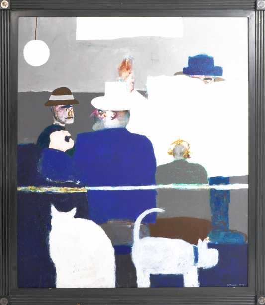 R.A. Webb (b. 1963) - Barbershop II