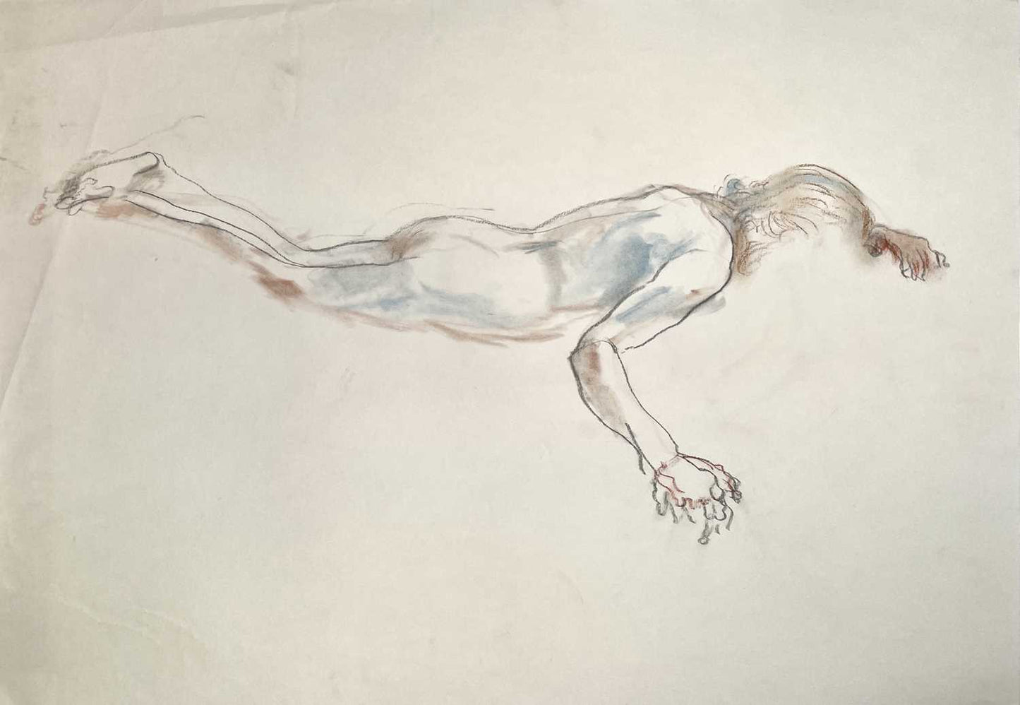 Henry Richard Bird - 4 drawings titled Sleeping Nude