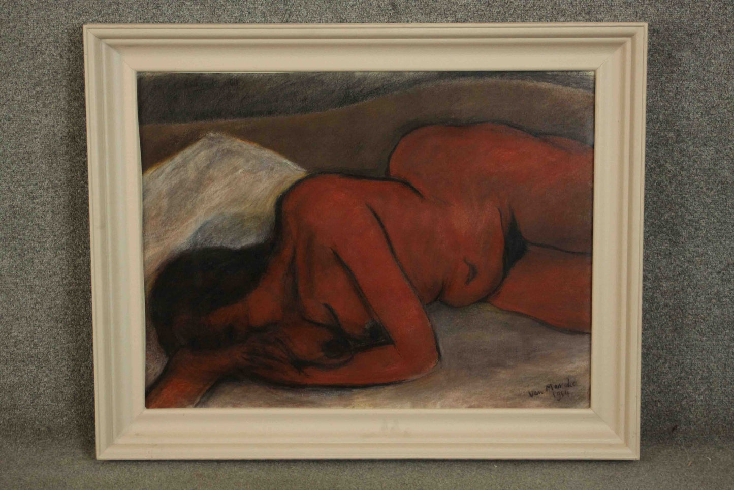 Milmel van Marcke - Resting nude