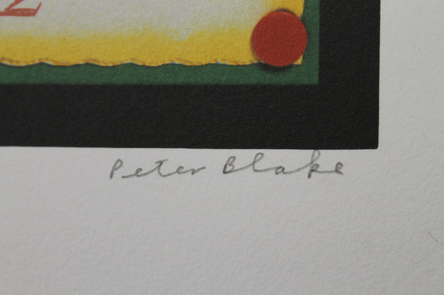 Sir Peter Blake - Studio Tackboard 2