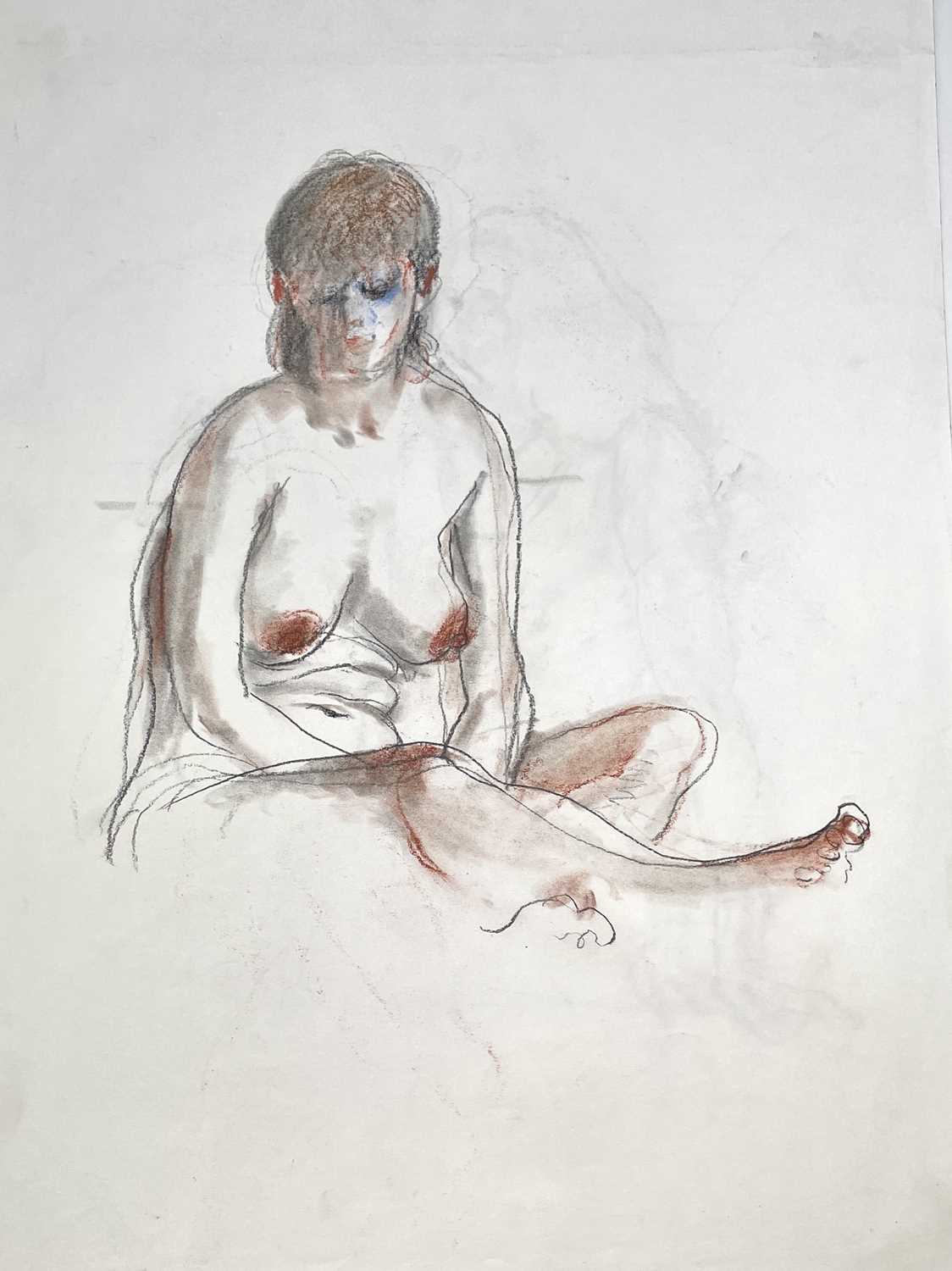 Henry Richard Bird - 5  drawings tiled Reclining Nude