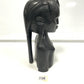 Ebonised bust of a female