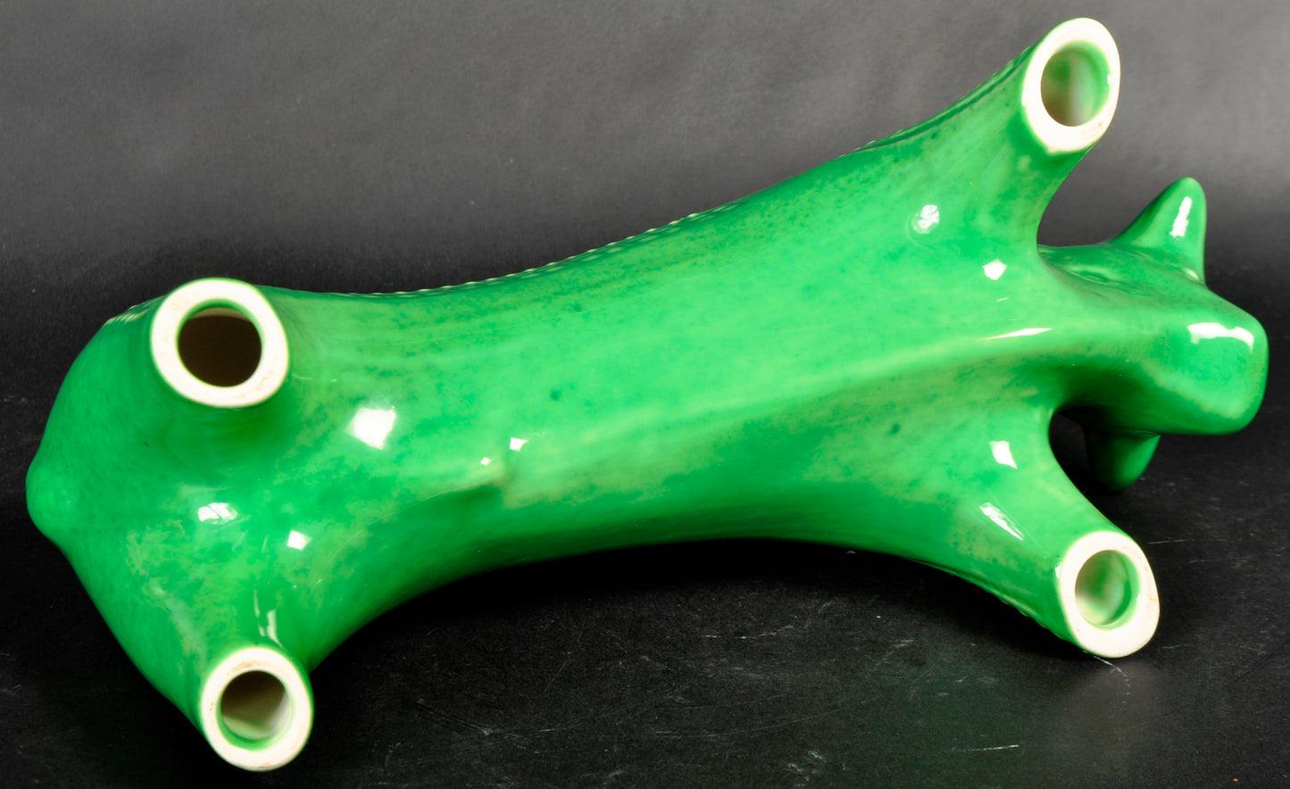 Jema Holland - Green Ceramic Bull